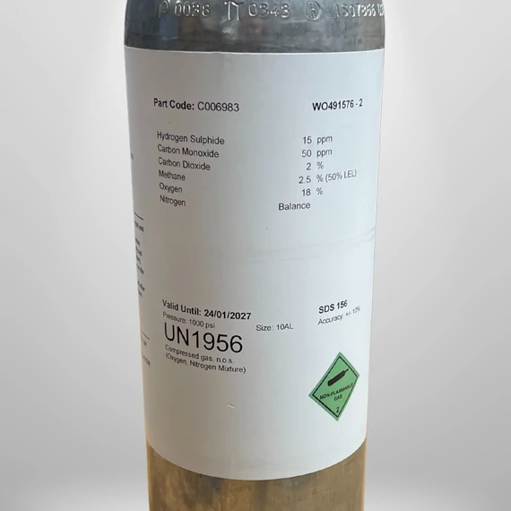 Dräger metán keverék 112 liter