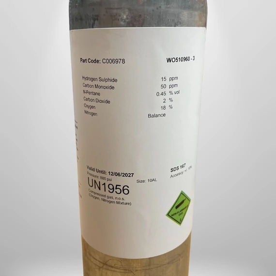 Dräger pentán keverék 99 liter